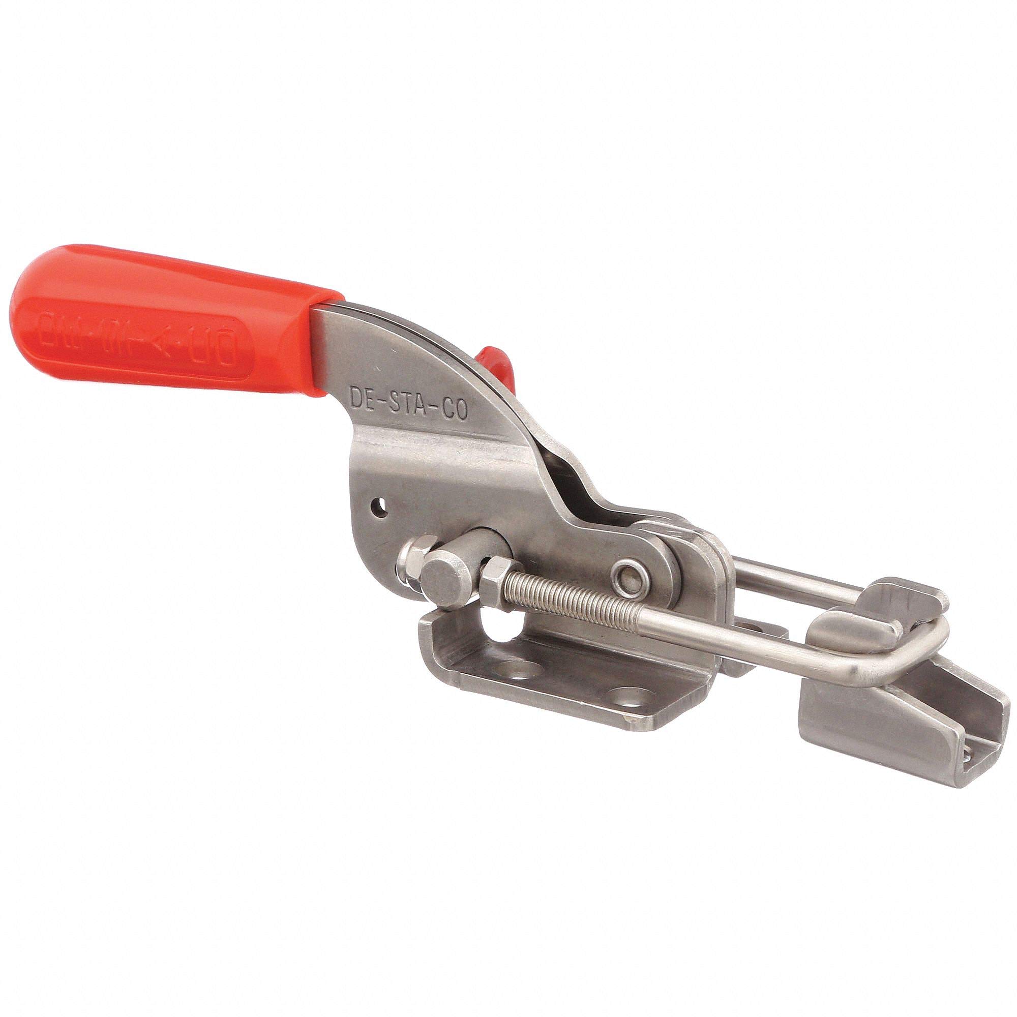DE STA CO 323-SS Stainless Steel Pull Action Clamp with Latch Hook